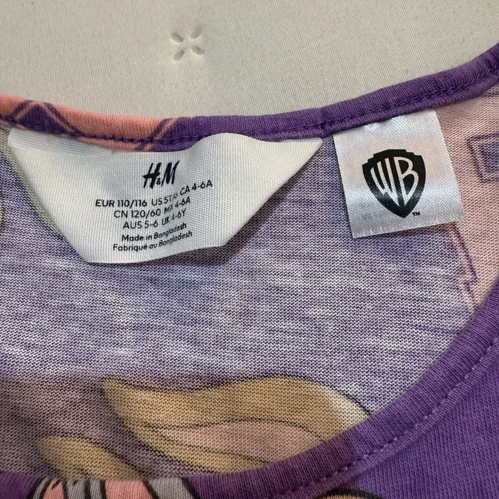 H&M Warner Bros Bugs Bunny Girl’s Dress Size 5T